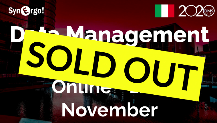 Data Management Italy and Spain are Sold out