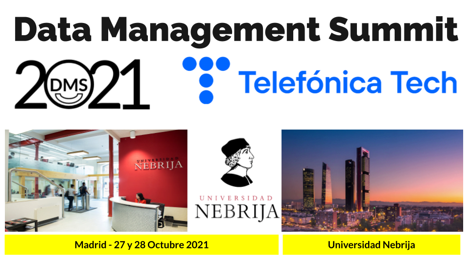Telefonica Tech Sponsor Gold del Data Management Summit 2021