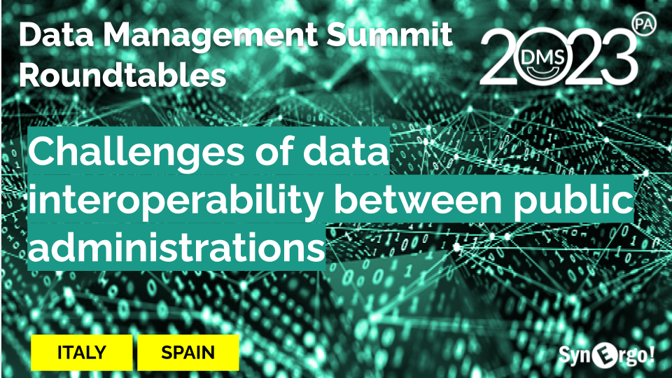 Challenges of data interoperability between public administrations (PA Event)