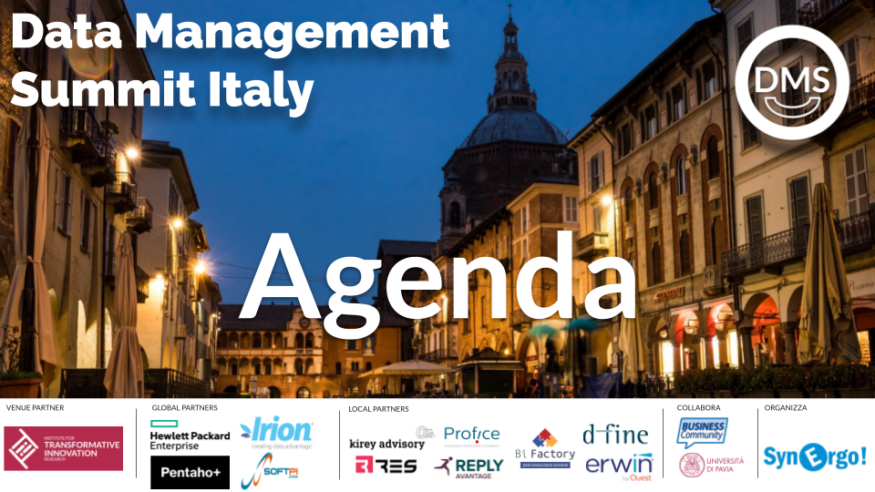 Agenda – Pavia 26th