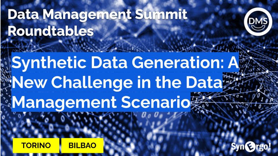 Synthetic Data Generation: A New Challenge in the Data Management Scenario