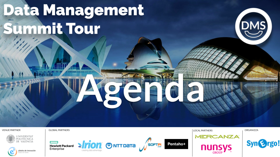 Agenda – Valencia – 16th October – 10:00-14:30